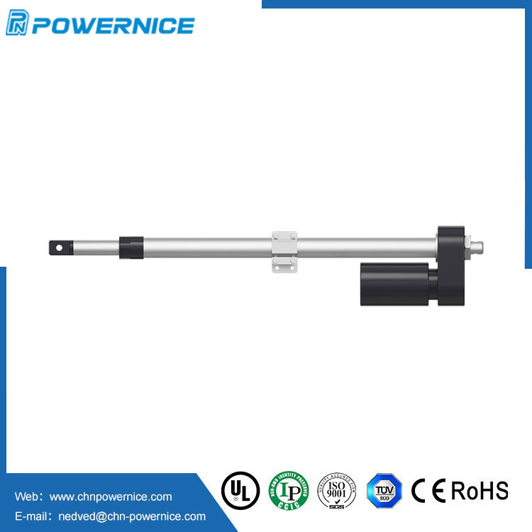 What is the load capacity of Hatch linear actuators?
