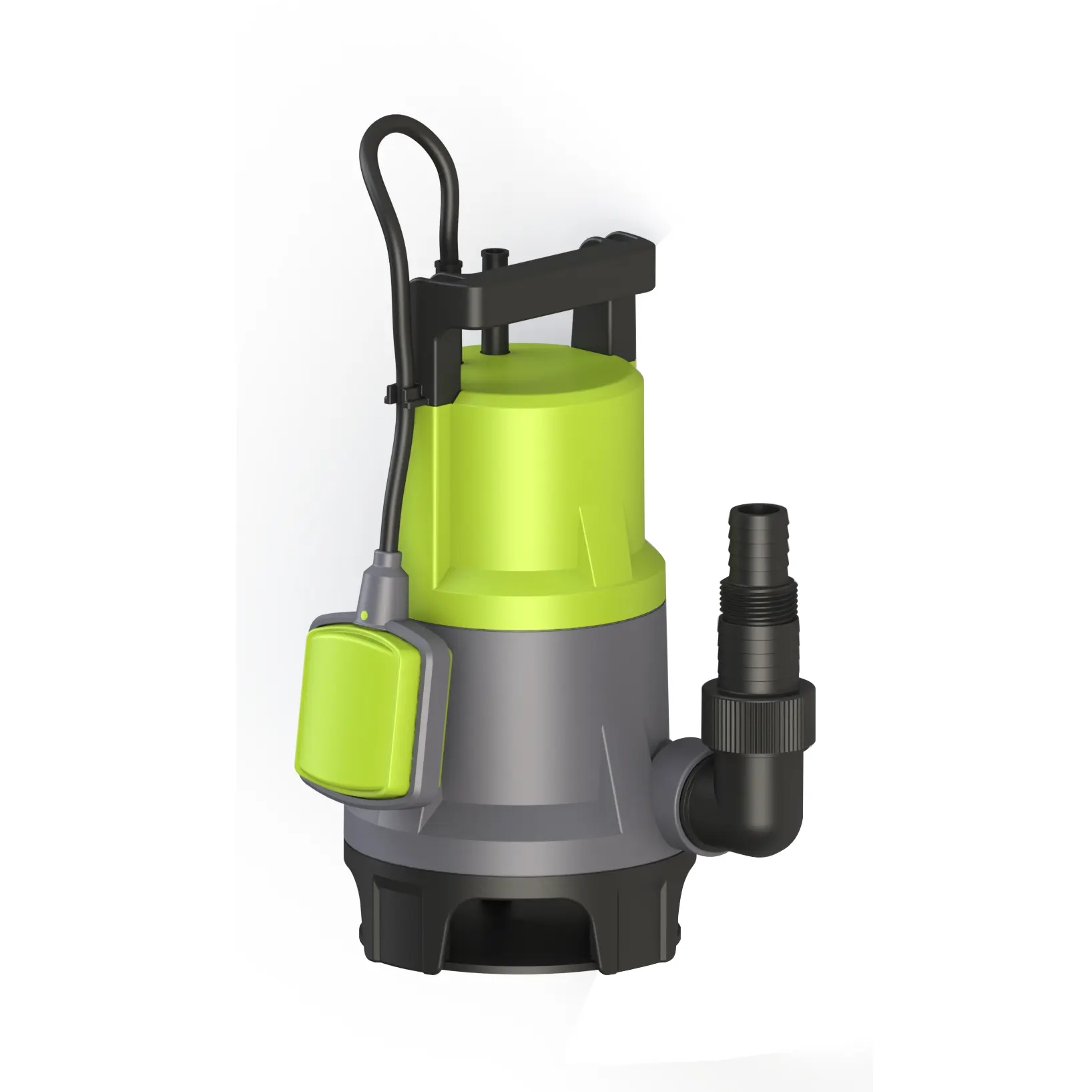 Characteristics of a dirty water submersible pump