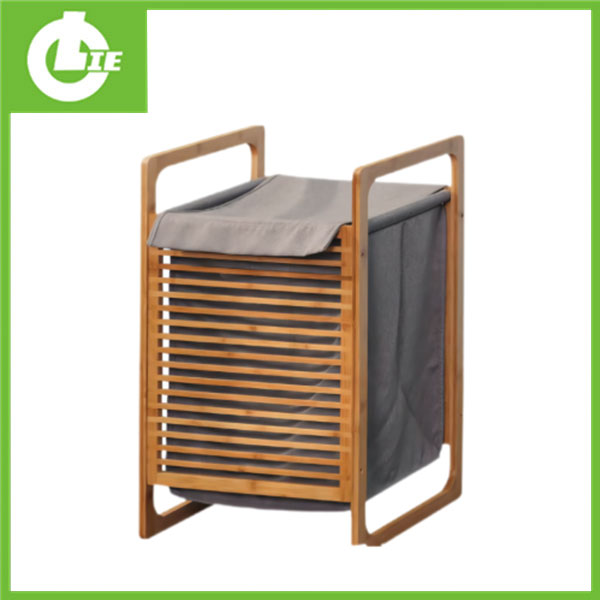 Breathe Easy: Enhancing Airflow and Banishing Odors with the Simple Bamboo Dirty Clothes Basket