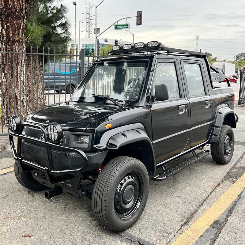 Comparing Performance: 4-Seat Electric Mini Pickup Truck vs. Traditional Gas-Powered Mini Pickup Trucks