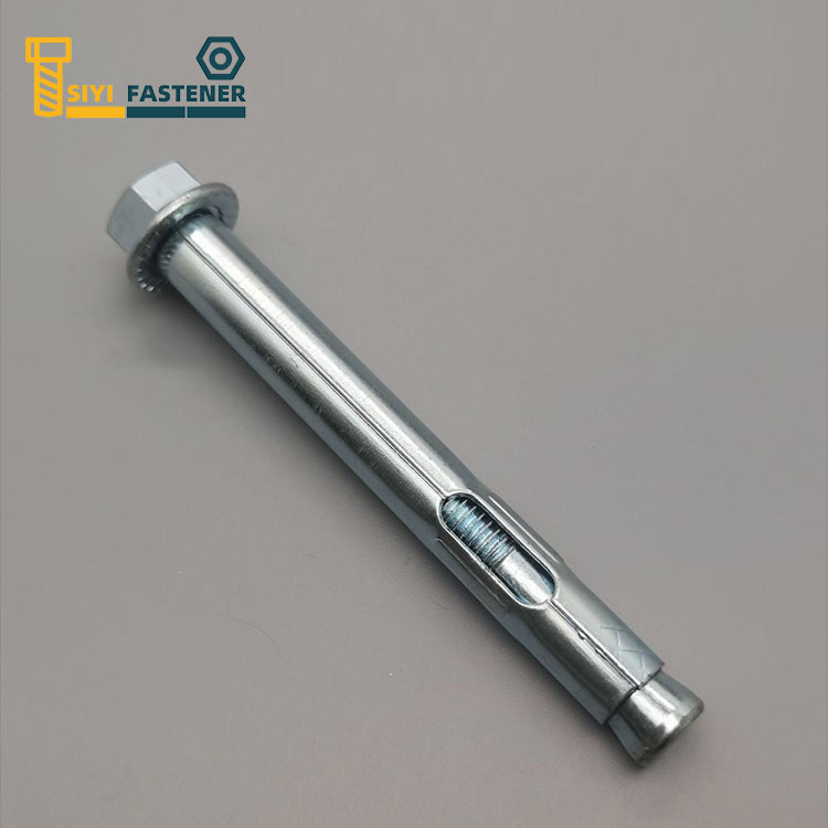 An In-Depth Look at Carbon Steel Bluewhite Zinc Plated Sleeve Anchors with Flange Nut