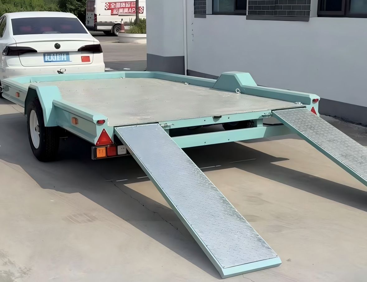 China Model 200 Single-Axle Flatbed Trailer: Inside the Factory That Sets the Standard